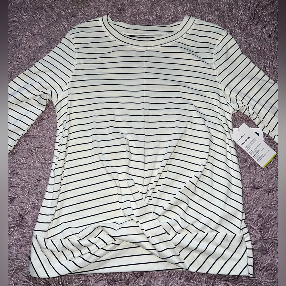 Women’s striped long sleeve